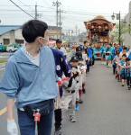 お祭り参加！