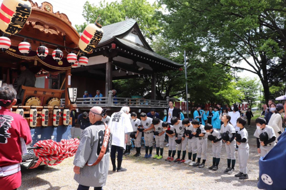 おとうろう祭り山車曳き