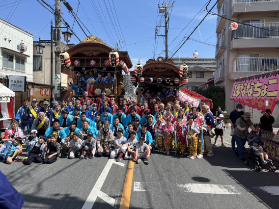 おとうろう祭り山車曳き！